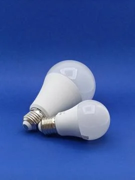 Led light bulbs. Foto stock