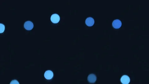 LED light illuminations at night Stock Footage 106393926