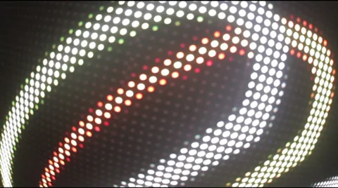 LED Light Leak Disco 1 Stock Footage 30219210