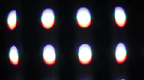 LED Light Leak Disco 8 Stock Footage 30218405