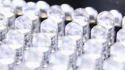 LED Light Panel Stock Footage 315132443