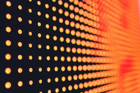 Led light Pattern technology abstract background. close-up Stock Photos