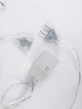 Led light plug and controller diagonal Stock Photos