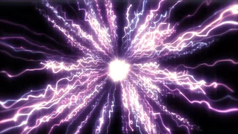 Led Light Projections Explotion of Colors Stock Footage 162927979