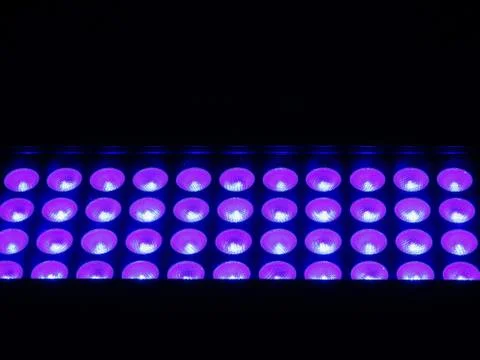 LED light projectors Stock Photos