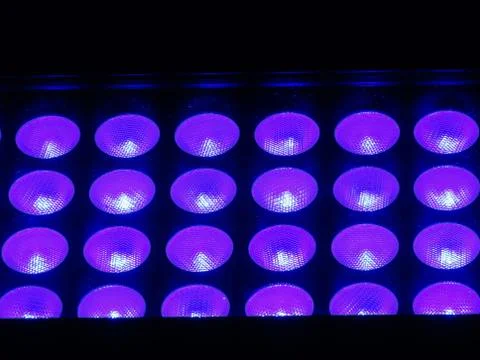LED light projectors Stock Photos