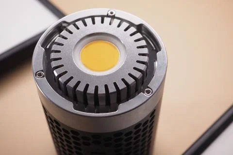 LED light source used in various settings Stock Photos
