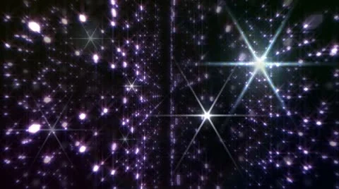 LED Light Space Hex4p Af HD Stock Footage