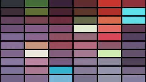 LED light squares 库存影片 84766112