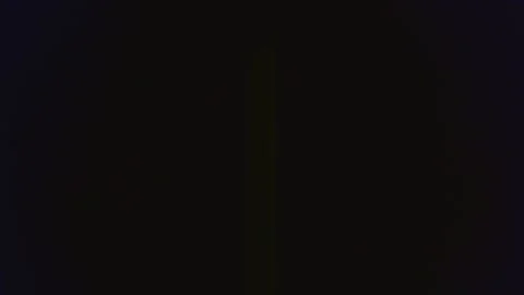 LED light sticks simulate blue LED ambulance lights flashing slowly Stock Footage 315916729