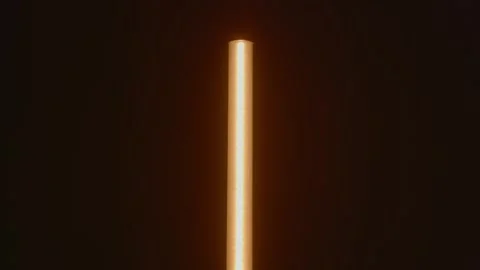 LED light sticks simulate an electric current constantly passing through them Stock Footage 315916818