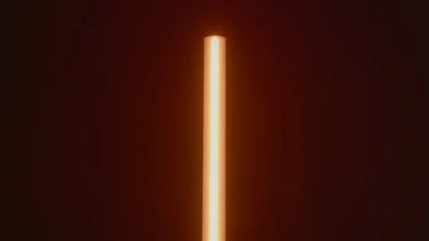 LED light sticks simulate fast switching flashing in the form of RGB color wheel Stock Footage 315916862