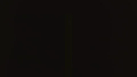 LED light sticks simulate the light effect of unstable flashing power Stock Footage 315863387