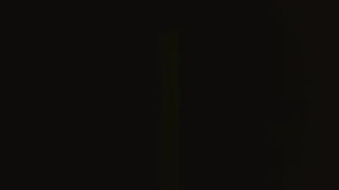 LED light sticks simulate the rapid flashing of ambulance lights Stock Footage 315871770