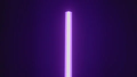 LED light sticks simulate RGB color wheel mode slow switching and flashing Stock Footage 315916694