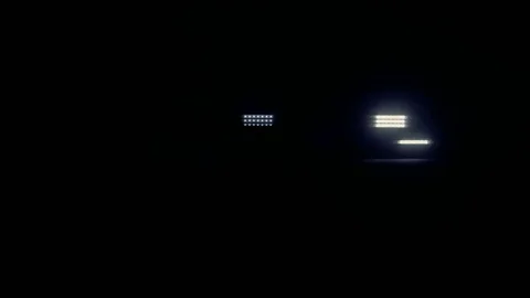 LED Light Strip - Background - Random Paparazzi Flashes Stock Footage 70496149