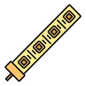 Led light strip ribbon with diode technology Stock Illustration