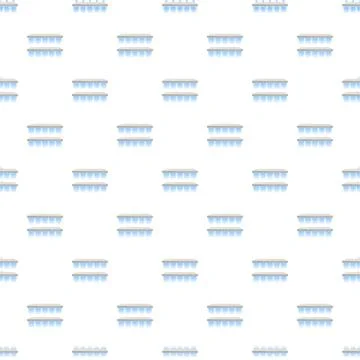 Led light strip seamless pattern electricity background Illustrazione stock
