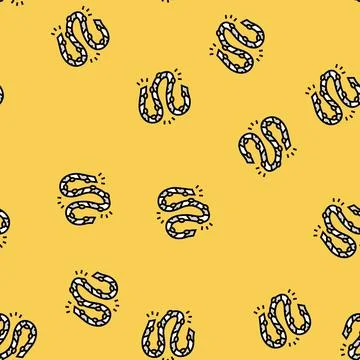 Led lighting energy conservation vector seamless pattern Stock Illustration