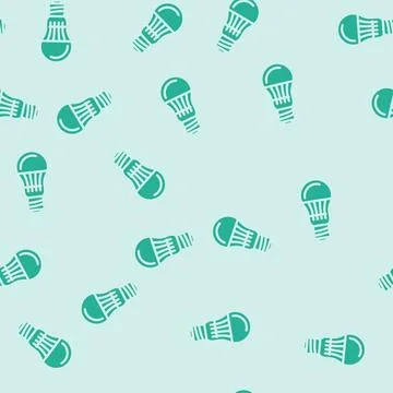 Led lighting energy glyph vector seamless pattern Stock Illustration