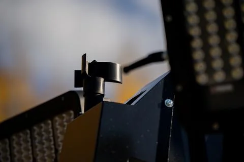 LED lighting module with robust bracket design Stock Photos