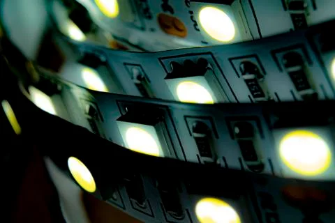 Led lights 3 Stock Photos