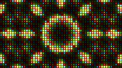 Led Lights Colorful Stage Background 13 Video stock 57738461