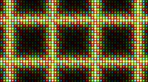 Led Lights Colorful Stage Background 12 Stock-Footage 57738523