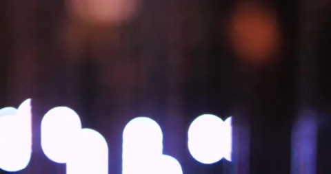 Led lights in motion. Stock Footage 138156501