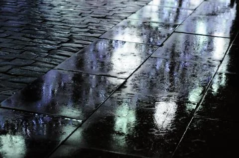 Led lights reflections Stock Photos