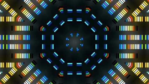 Led lights stage background Stock Footage 108756990