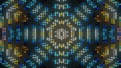 Led lights stage background Stock Footage 108757024