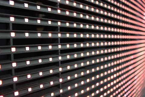 LED mesh background Foto stock