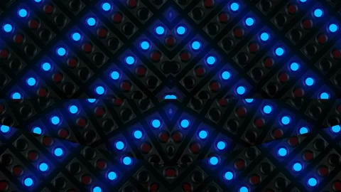 LED Moving Pattern for Studios and Broadcast Stock Footage 296754064