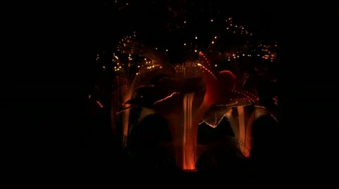 LED night light Stock Footage 12619691