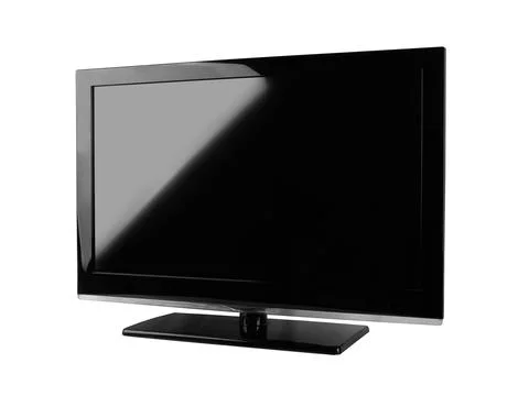 Led or lcd internet tv monitor Stock Photos