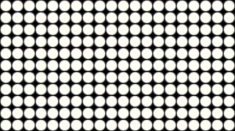 LED Panel Blinders Stock Footage 34681742