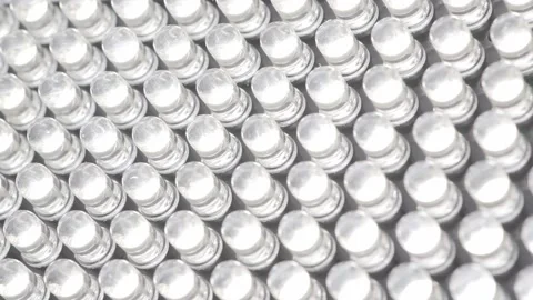 Led panel close up, light semiconductor that produce light Video stock 162074723