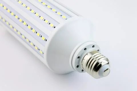 LED panel of LED lamp. Light-emitting diodes Stock Photos