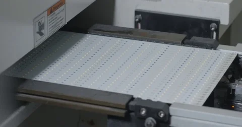LED panel modern production line Vidéo 73502362