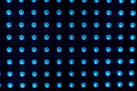 LED panel. Stock Photos