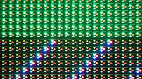 LED panel screen Stock Footage 45569193