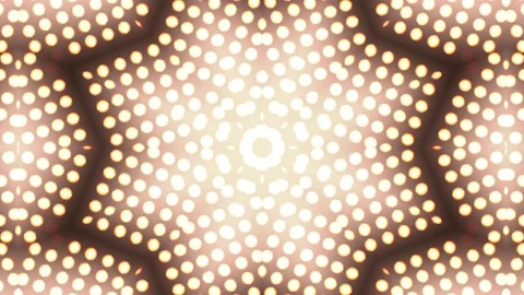Led Pattern Light Kaleidoscope animation Stock Footage 233672738