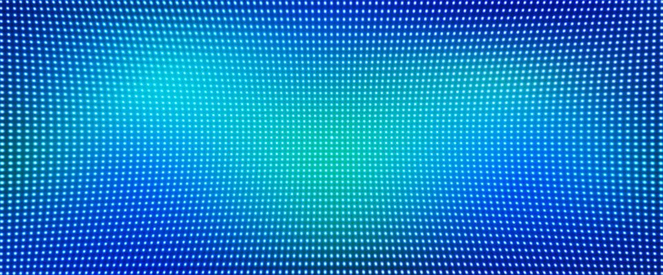Led pixel screen display Stock Illustration
