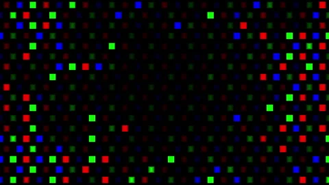 led pixels rgb lights low-fi disco music... | Stock Video | Pond5
