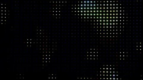 Led Pixels Screen 스톡 사진