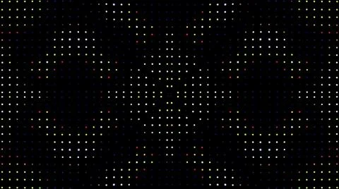 Led Pixels Screen 스톡 사진