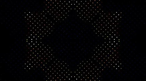 Led Pixels Screen 스톡 사진