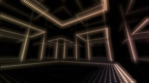 LED Room 0 B CbFA 4K Stock Footage 90485703