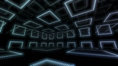 LED Room 0 B CbFC 4K 動画素材 90485965